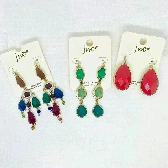 Statement Earrings Bundle - 3 set - Picture 5 of 5